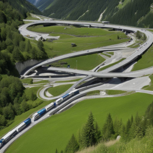 Verkehrsstau vor dem Gotthard in beiden Fahrtrichtungen