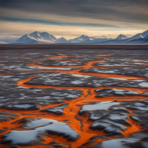 Alaska: Schmelzender Permafrost färbt die Flüsse orange