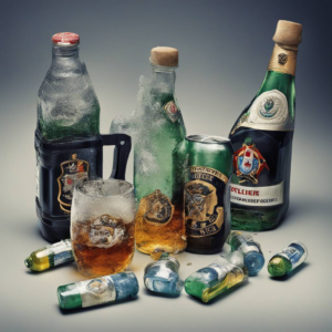 Berner Polizei wird mit Flaschen und Steinen angegriffen.