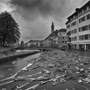 Basel: Der siebte schwere Velounfall im Risiko-Kreisel hat erneut stattgefunden.