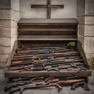 Kirchen-Randalierer bekommt nicht seine Waffen zurück