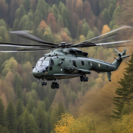 Armee unterstützt Unwettergebiete mit Super-Puma-Helikoptern