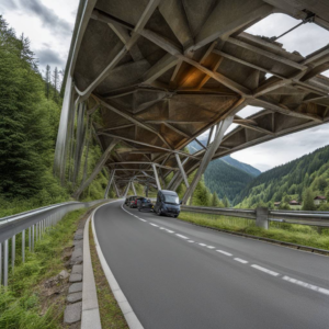 Unveränderte Velobrücke im Maggiatal wird für Autoverkehr ausgebaut.