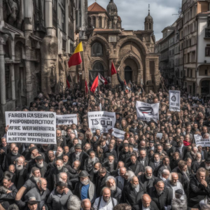 Tausende ultraorthodoxe Juden protestieren gegen die Wehrpflicht