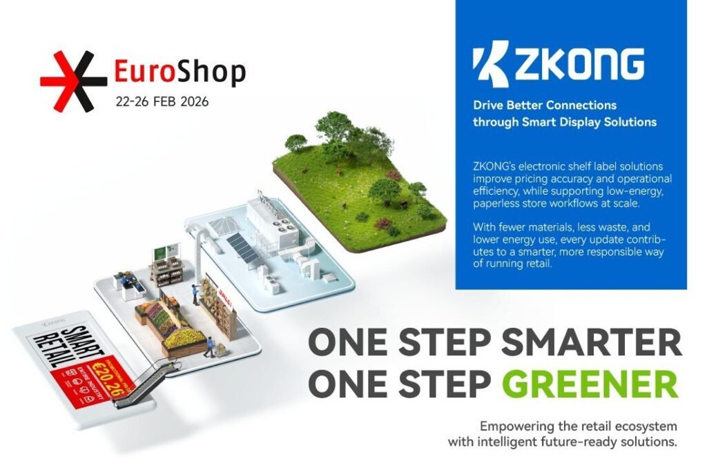 ZKONG präsentiert auf der EuroShop 2026 intelligente Einzelhandelslösungen der nächsten Generation