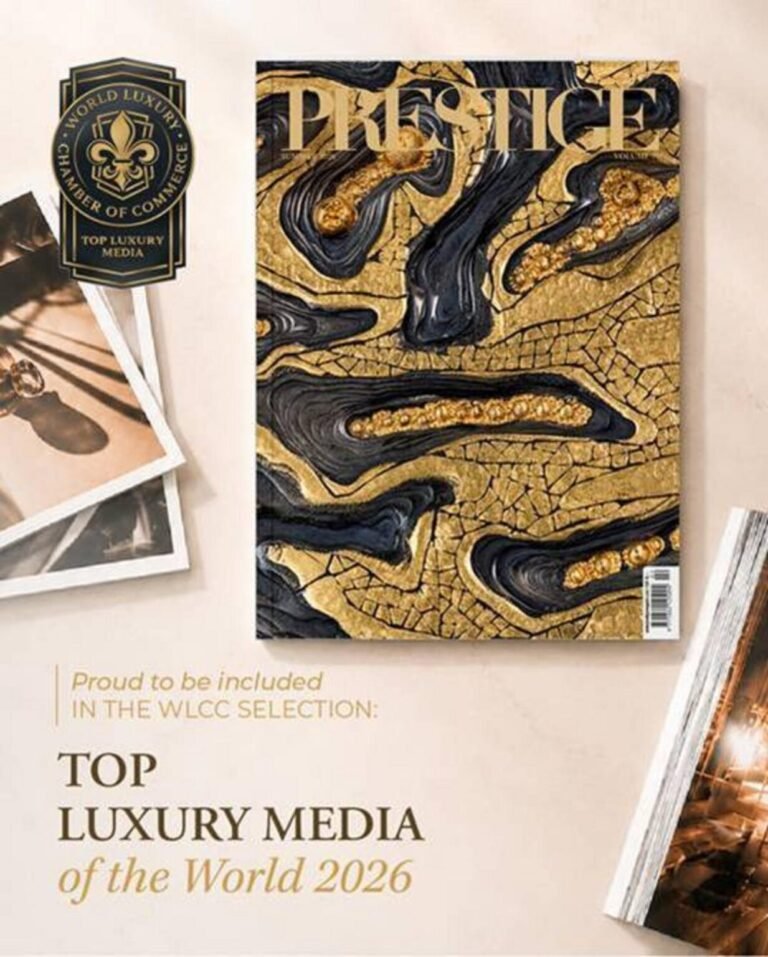 Prestige Magazin von Francesco Ciringione: Weltweite Anerkennung als TOP Luxury Media 2026